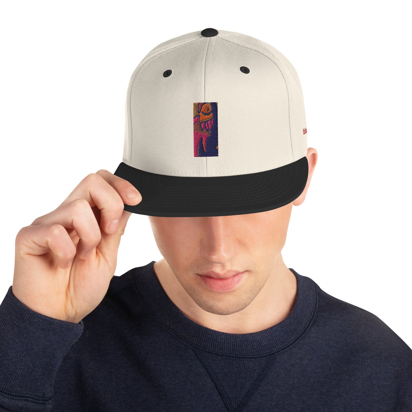 tEchAotique Logo Snapback Hat