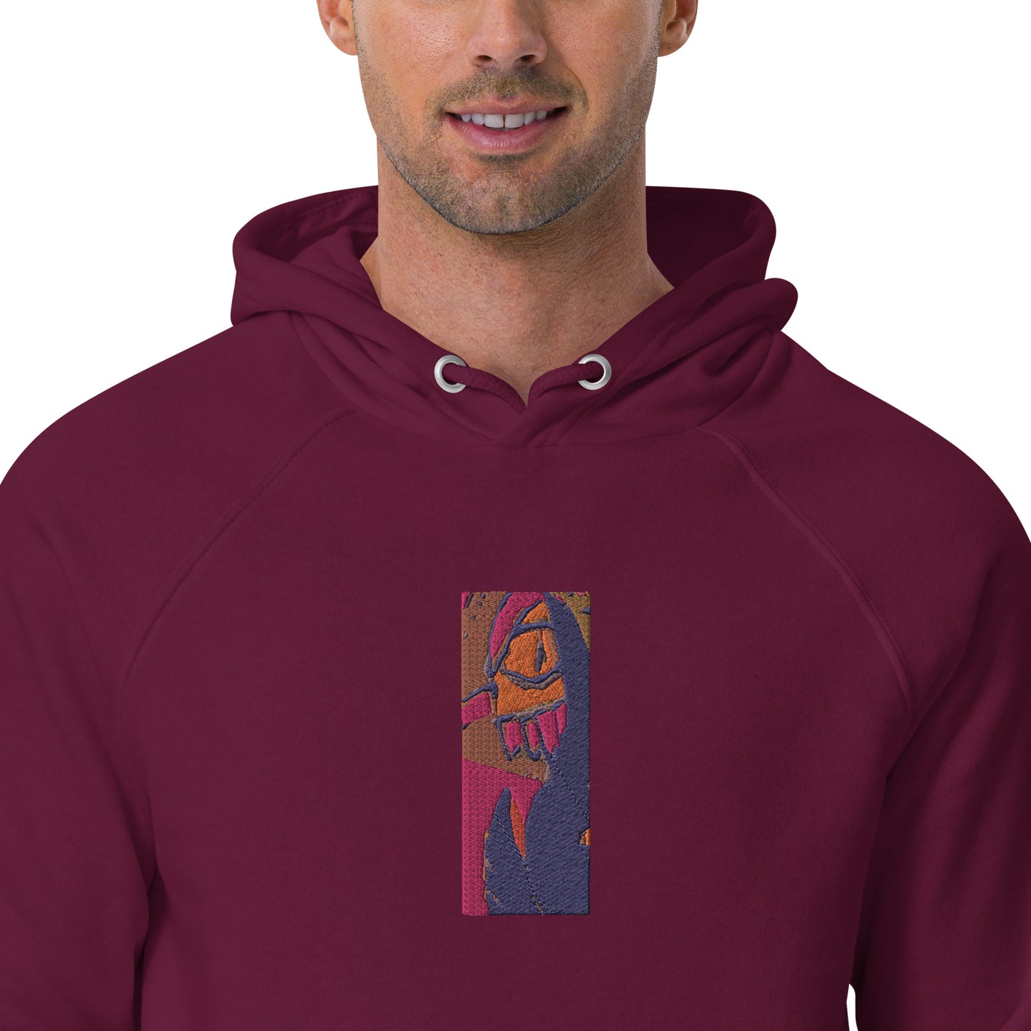 Unisex eco raglan hoodie