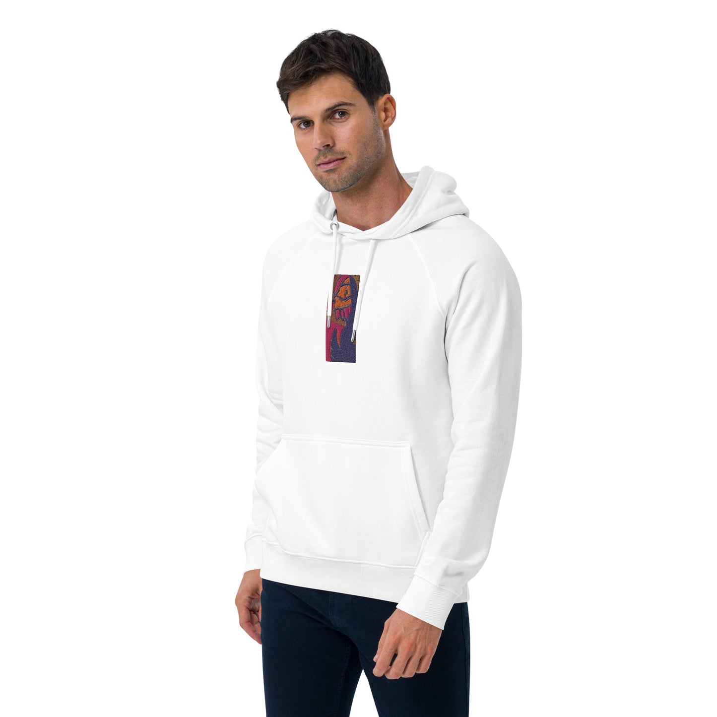 Unisex eco raglan hoodie