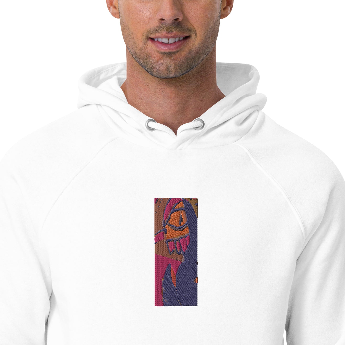 Unisex eco raglan hoodie